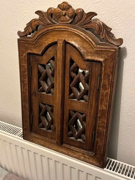 Photo of free Vintage hardwood Mirror (Hampden Park BN22) #2