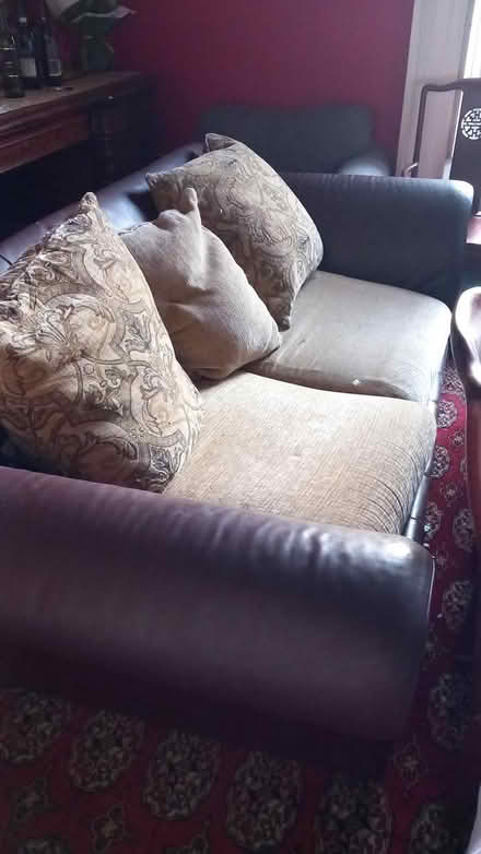 Photo of free 3 Seater Sofa (Dun laoghaire) #1