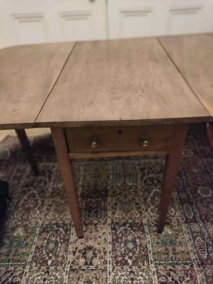 Photo of free Small Mahogany Table (Rathmines) #3