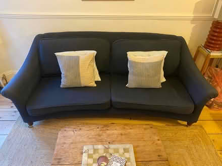 Photo of free Navy sofa (St leonards TN37) #1