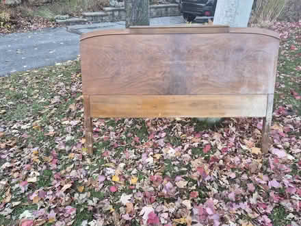 Photo of free At the Curb -- Headboard for Bed (Alta Vista- Riverview Park) #1