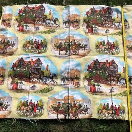 Photo of free Fabric Remnant 1.20 x 0.94m Long (CV22 Bilton) #4