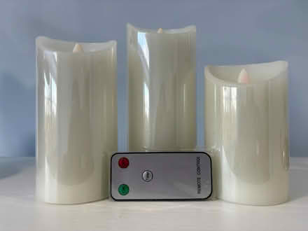 Photo of free LED Candle Set w/Remote Control (West Falls Church Metro) #2