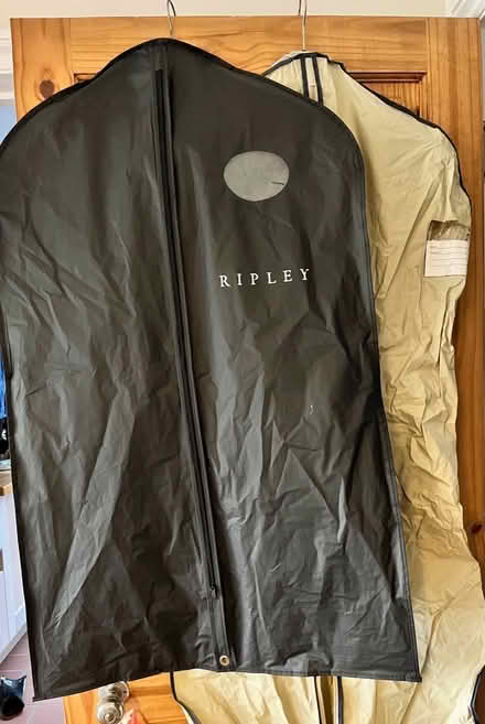 Photo of free 2 x suit covers with hangers (TW12 - Hampton Hill) #1