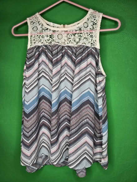 Photo of free Chevron & Lace Tank (Maurices M) (West 7th) #1