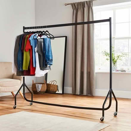 Photo of free Large metal clothing rail (Brighton BN1) #1
