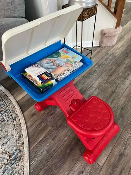 Photo of free Child’s writing/coloring desk (Newark, Old Baltimore Pike) #2