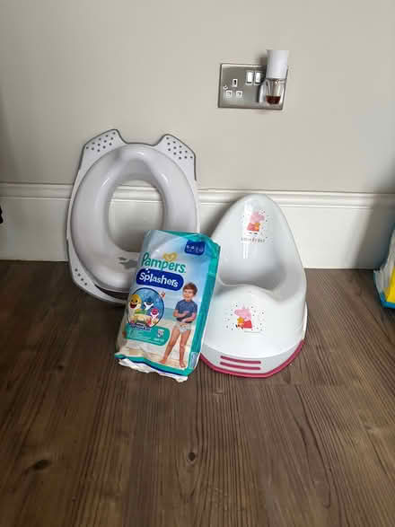 Photo of free Potty, Trainer Seat, Nappies (Sidcup DA15) #1
