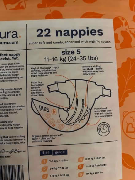 Photo of free 4 packs of Pura nappies (Camberwell SE5) #3
