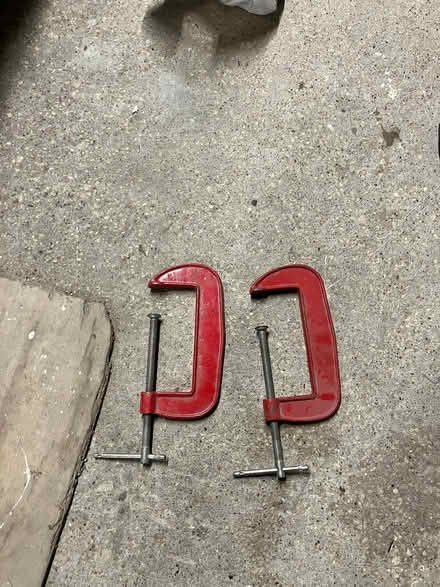 Photo of free Pair of g cramps (Wadsley Bridge S5) #1