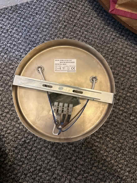 Photo of free Light fitting (Madeley / CW3) #2