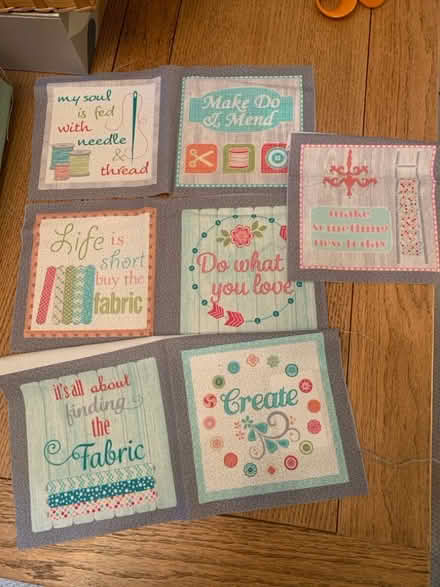 Photo of free Mini Fabric Panels (Bakewell DE45) #1