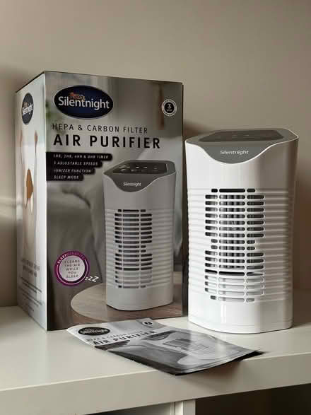 Photo of free 2x Silent Night Air Purifiers (Radyr CF15) #1