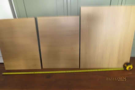 Photo of free 3 pieces of covered fibreboard (Little Welland WR13) #1