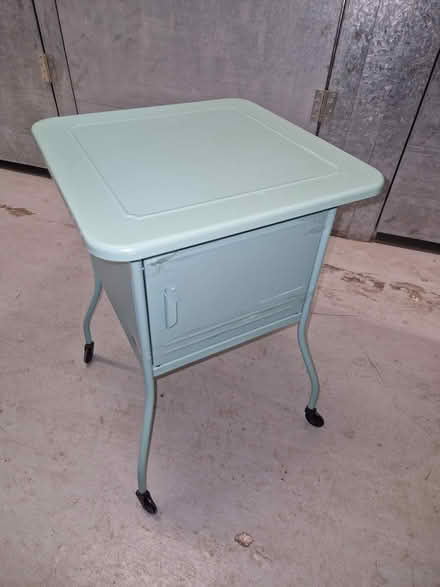 Photo of free metal bedside table (Latimer road st W10) #1