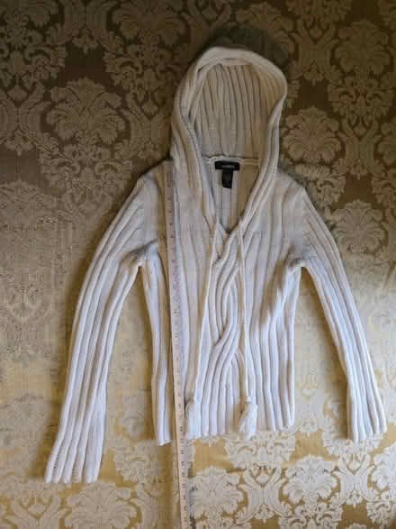 Photo of free Thick Sweater with Hood (Express M) (West 7th) #2