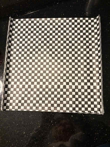 Photo of free Black Check restaurant papers (canton) #1