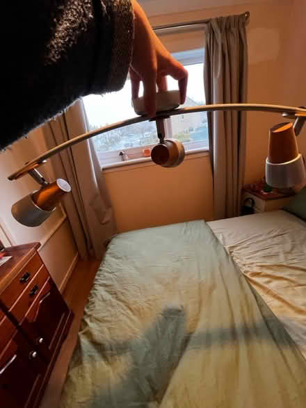 Photo of free Three bulb light fitting (Balerno EH14) #1