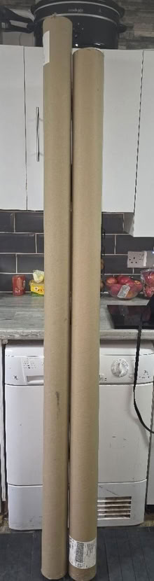 Photo of free 2 x long cardboard tubes (Uxbridge UB10) #1