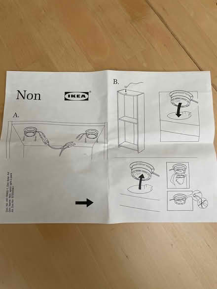Photo of free IKEA ‘NON’ shelf lights (Lower Kingswood KT20) #3