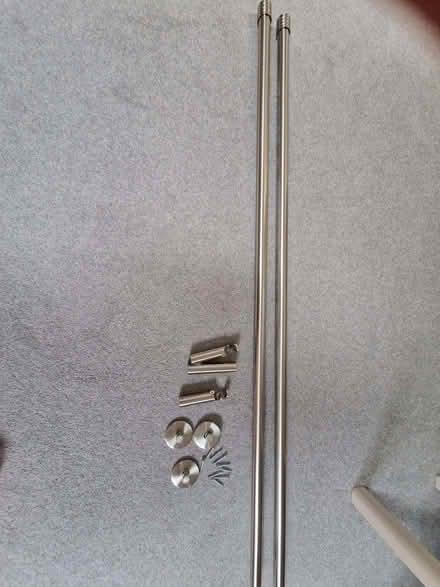 Photo of free Contemporary curtain pole 2.8m long (Datchworth SG3) #3