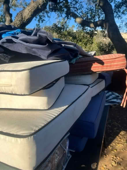 Photo of free outdoor cushions (Redwood City) #1