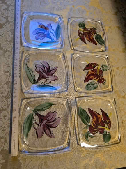 Photo of free Handpainted Plant Plates (West 7th) #2