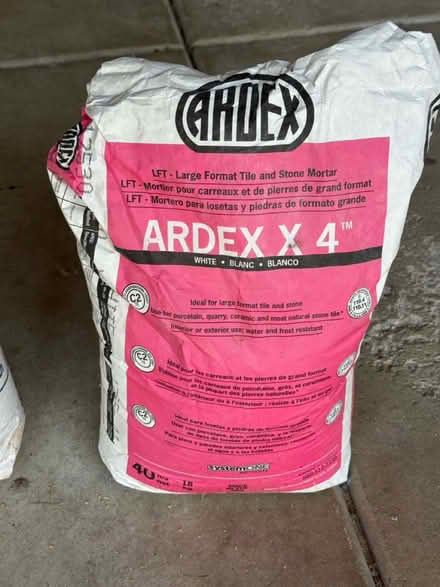 Photo of free Grout and mortar for ceramic tile (West side) #2