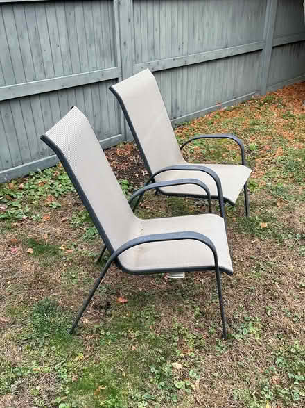Photo of free Stackable Patio Chairs (Belmont) #2