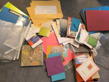 Photo of free Large quantity of stationery, greetings cards, envelopes etc (The Camp AL1) #1
