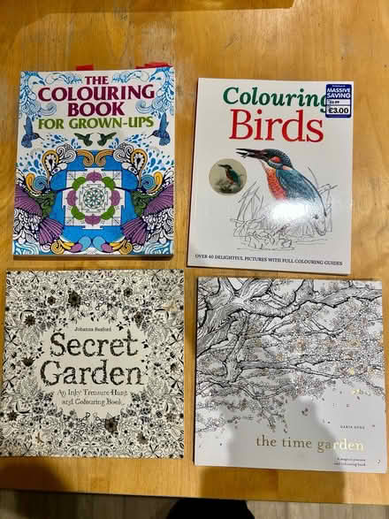 Photo of free Lovely Adult Colouring Books x 4 (Nailsworth) #1