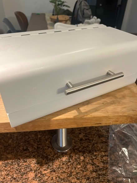 Photo of free Metal bread box (Strawberry Mansion) #1