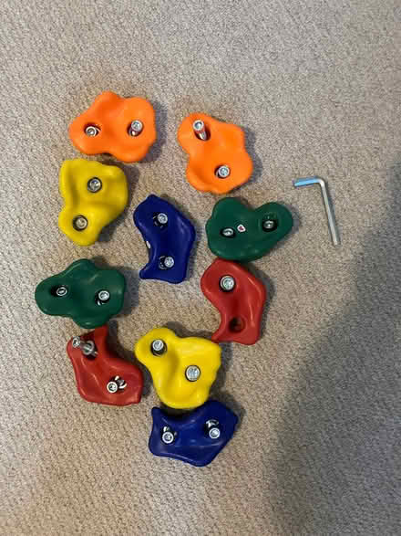 Photo of free Kinds climbing wall holds (Knightsfield AL8) #1