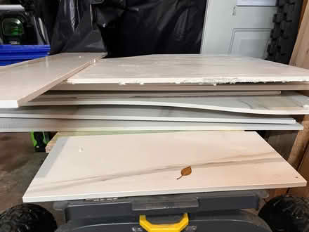 Photo of free Broken porcelain tiles 3/8” thick (Baseline and Beaumaris) #1