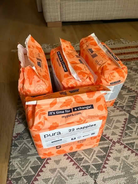 Photo of free 4 packs of Pura nappies (Camberwell SE5) #2