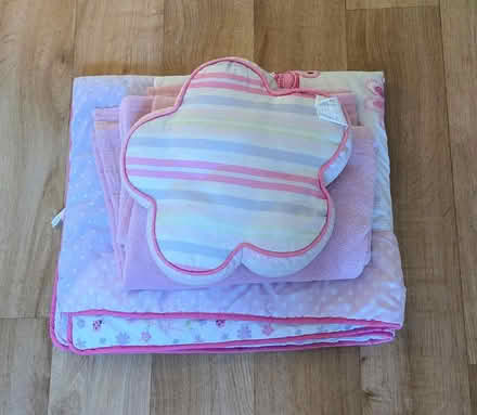 Photo of free Cot Blanket, Quilt & Cushion (Balerno EH14) #1