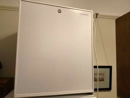 Photo of free Small fridge sort of working (East Law DH8) #1