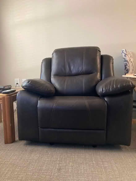 Photo of free Leather Lane Recliner (1997 Forest Ridge Dr Bedford) #1