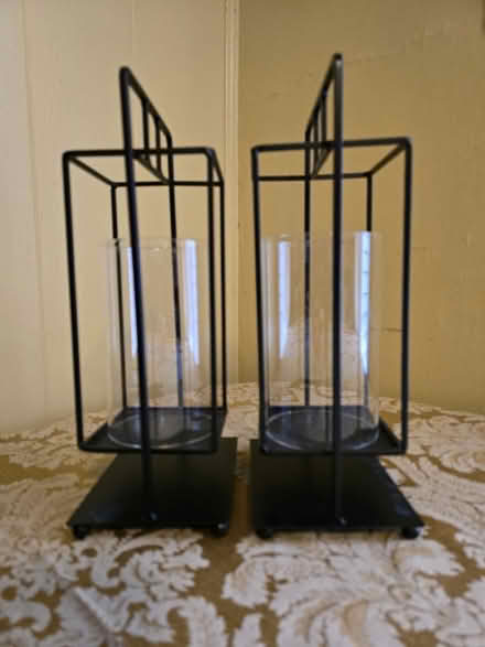 Photo of free 2 Large Candle Holders (West 7th) #4