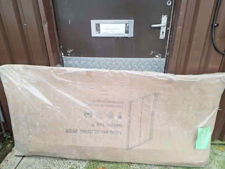 Photo of free 1400mm sliding glass shower screen chrome trim (Bexhill TN39) #1