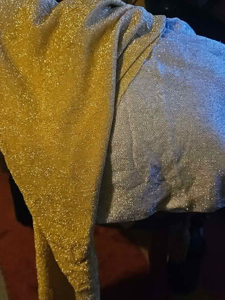 Photo of free Sparkly fabric for angels or parties (St Just TR19) #1