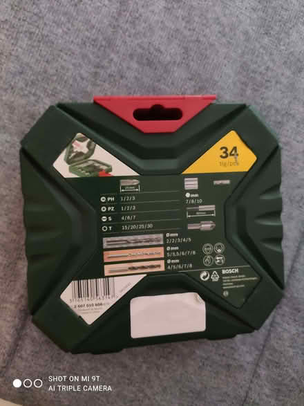 Photo of free Set of 34 Bosch drills (Springfield CM1) #1