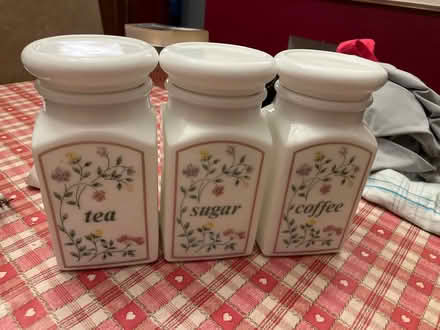Photo of free Tea coffe sugar jars (Heage DE56) #1
