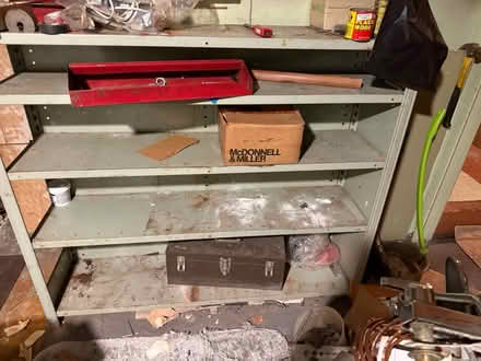 Photo of free Metal cabinets and shelf (East Flatbush) #2