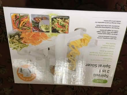 Photo of free Spiralizer for preparing fruit and vegetables (Peckforton CW6) #1