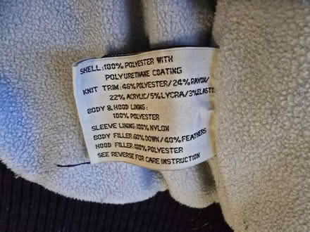 Photo of free Thick Blue Coat (ZeroXposur M) (West 7th) #4