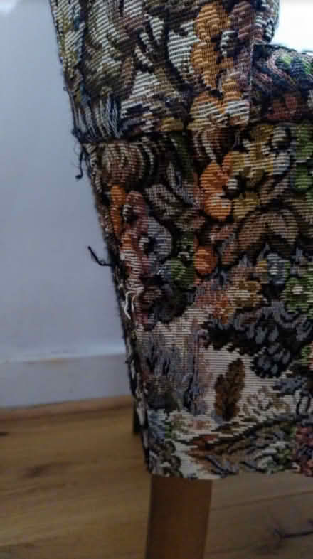 Photo of free Retro armchair in floral print (Chingford Mount, E4) #3