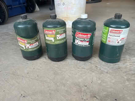 Photo of free 4 propane canisters (Pacific) #1