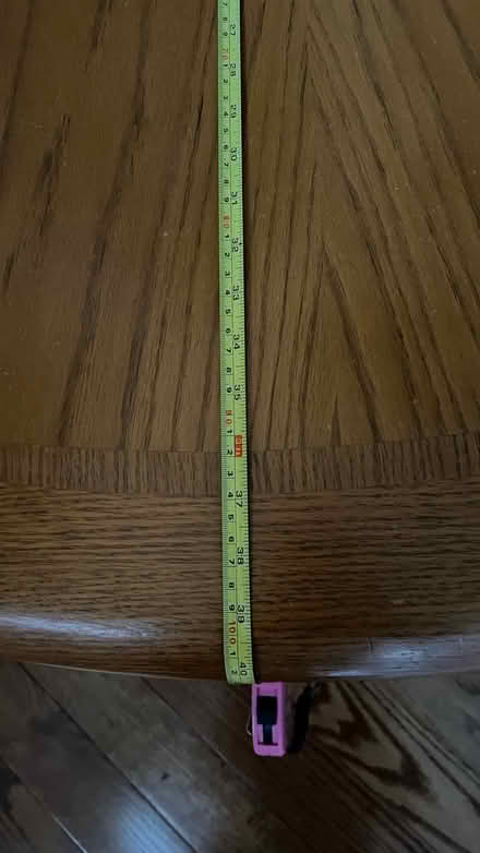 Photo of free Wedge shaped oak table (Arnold, md) #3