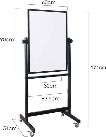Photo of free Double sided, magnetic whiteboard, dry-erase, mobile (Earlswood RH1) #2